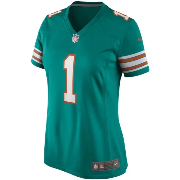 Tua tagovailoa miami dolphins nike womens alternate game jersey Aqua M