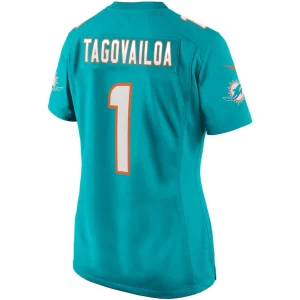 Tua tagovailoa miami dolphins nike womens game jersey Aqua L