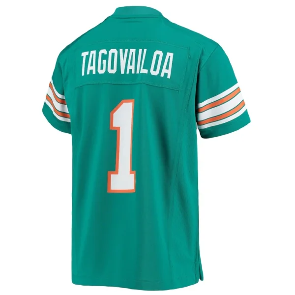 Tua tagovailoa miami dolphins nike youth game jersey Aqua Yth L