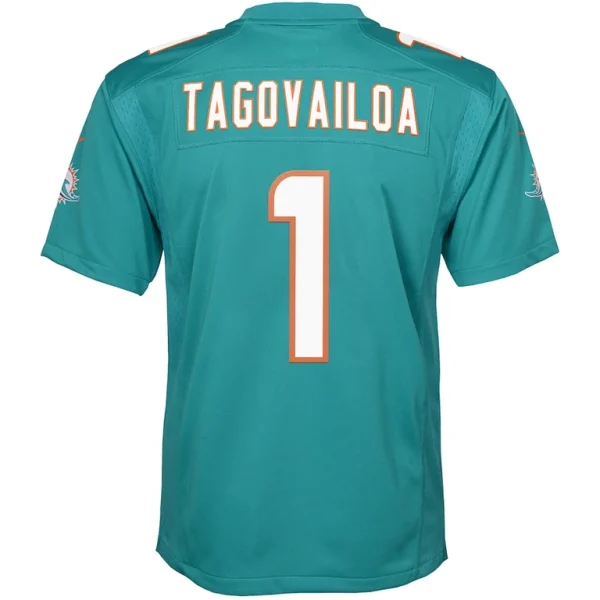 Tua tagovailoa miami dolphins nike youth game jersey Aqua Yth L