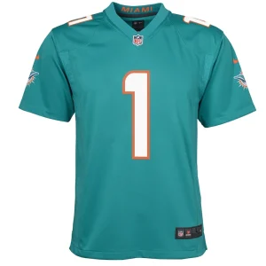 Tua tagovailoa miami dolphins nike youth game jersey Aqua Yth M