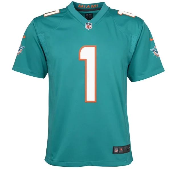 Tua tagovailoa miami dolphins nike youth game jersey Aqua Yth M