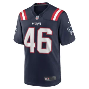 Tucker addington new england patriots nike home game player jersey Navy M
