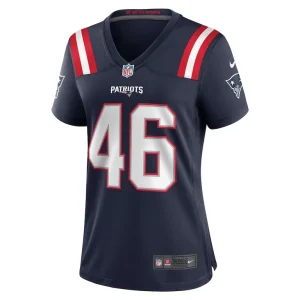 Tucker addington new england patriots nike womens home game player jersey Navy M