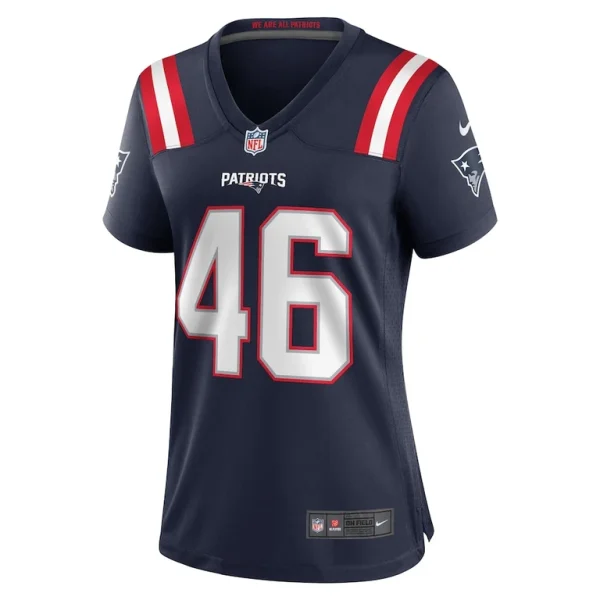 Tucker addington new england patriots nike womens home game player jersey Navy M