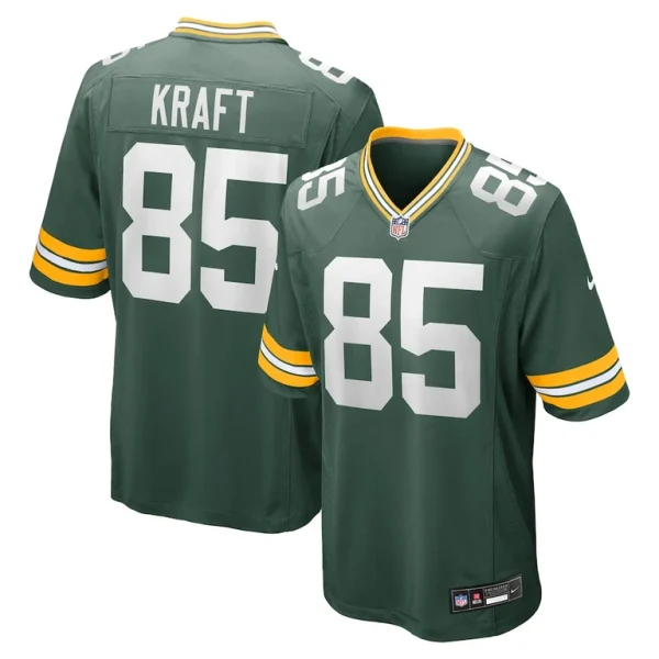 Tucker kraft green bay packers nike game jersey Green