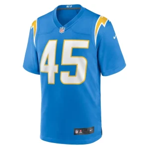 Tuli tuipulotu los angeles chargers nike team game jersey Powder blue M