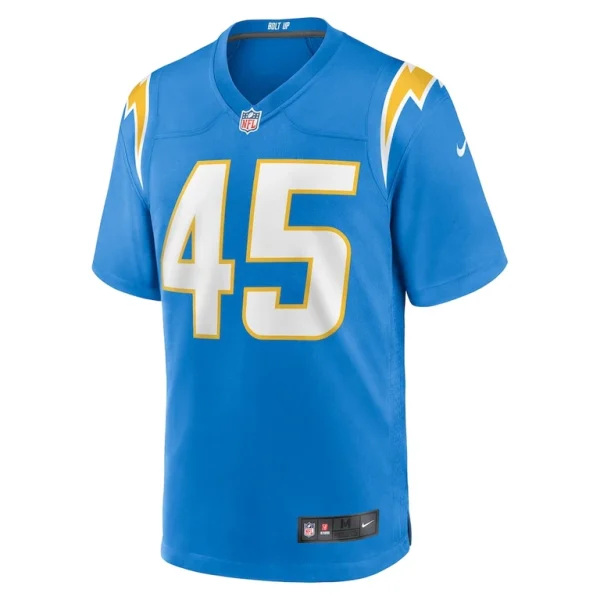 Tuli tuipulotu los angeles chargers nike team game jersey Powder blue M