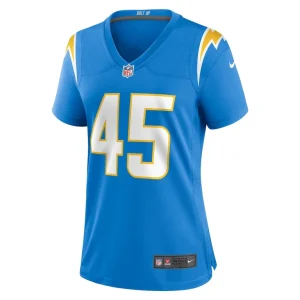 Tuli tuipulotu los angeles chargers nike womens team game jersey Powder blue M