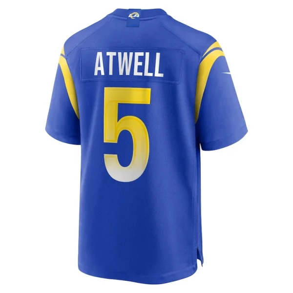 Tutu atwell los angeles rams nike home game jersey Royal L