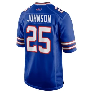 Ty johnson buffalo bills nike team game jersey Royal L