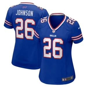 Ty johnson buffalo bills nike womens team game jersey Royal