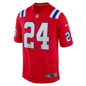 Ty law new england patriots nike retired player alternate game jersey Red M