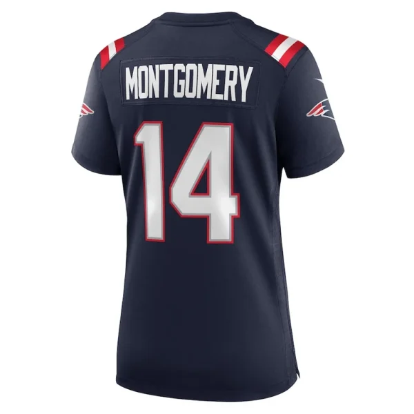 Ty montgomery new england patriots nike womens player game jersey Navy L