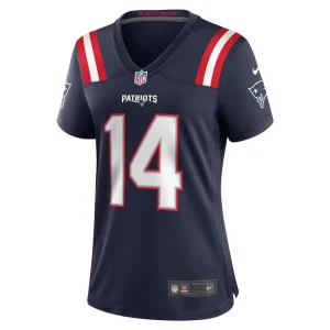 Ty montgomery new england patriots nike womens player game jersey Navy M