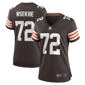 Ty nsekhe cleveland browns nike womens game jersey Brown