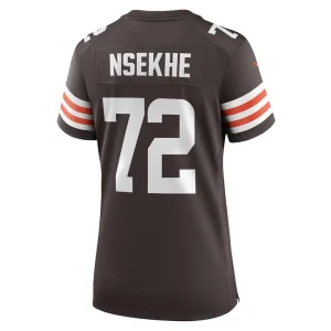 Ty nsekhe cleveland browns nike womens game jersey Brown L