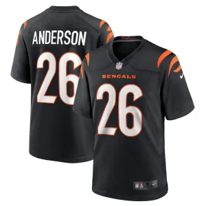 Tycen anderson cincinnati bengals nike game player jersey Black