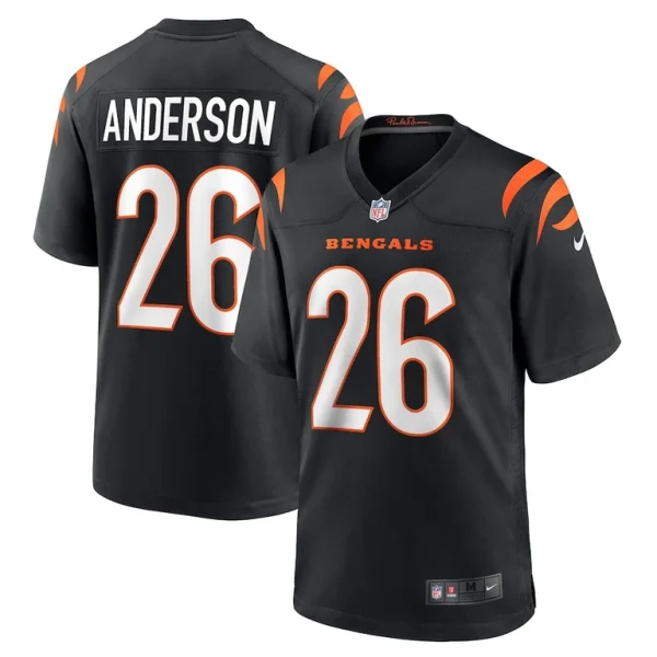 Tycen anderson cincinnati bengals nike game player jersey Black