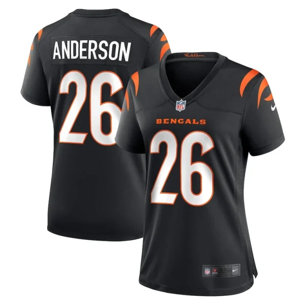 Tycen anderson cincinnati bengals nike womens game player jersey Black