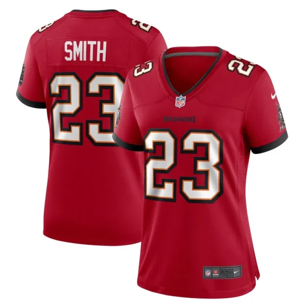 Tykee smith tampa bay buccaneers nike womens game jersey Red