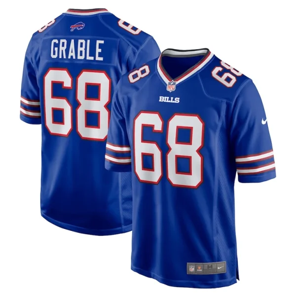 Tylan grable buffalo bills nike game jersey Royal