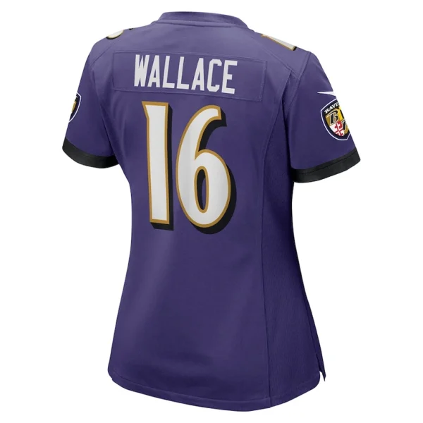 Tylan wallace baltimore ravens nike womens game jersey Purple L