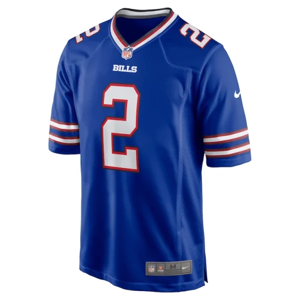 Tyler bass buffalo bills nike game player jersey Royal M