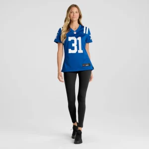 Tyler goodson indianapolis colts nike womens game jersey Royal XL