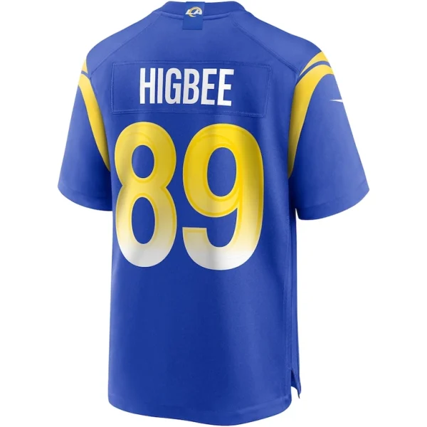 Tyler higbee los angeles rams nike game player jersey Royal L