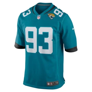 Tyler lacy jacksonville jaguars nike team game jersey Teal M