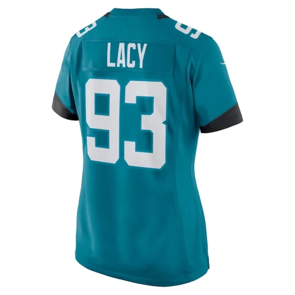 Tyler lacy jacksonville jaguars nike womens team game jersey Teal L