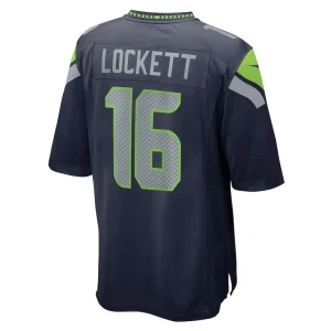 Tyler lockett seattle seahawks nike game jersey College navy L