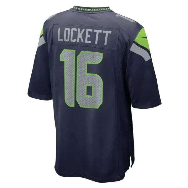 Tyler lockett seattle seahawks nike game jersey College navy L