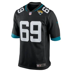 Tyler shatley jacksonville jaguars nike game jersey Black M