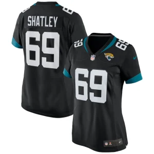 Tyler shatley jacksonville jaguars nike womens game jersey Black