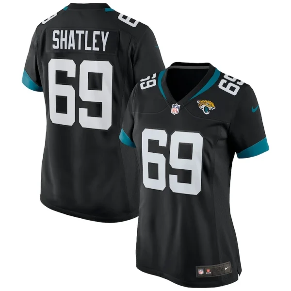 Tyler shatley jacksonville jaguars nike womens game jersey Black