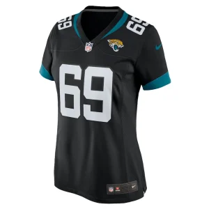 Tyler shatley jacksonville jaguars nike womens game jersey Black M