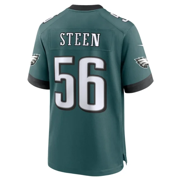 Tyler steen philadelphia eagles nike team game jersey Midnight green L