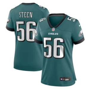 Tyler steen philadelphia eagles nike womens team game jersey Midnight green