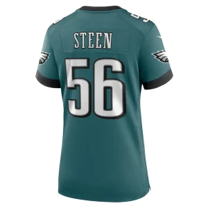 Tyler steen philadelphia eagles nike womens team game jersey Midnight green L