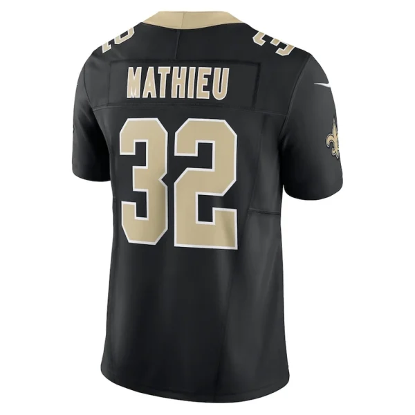 Tyrann mathieu new orleans saints nike vapor f.u.s.e. limited jersey Black L