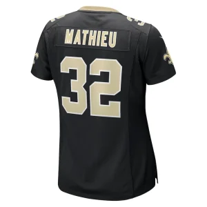 Tyrann mathieu new orleans saints nike womens player jersey Black L