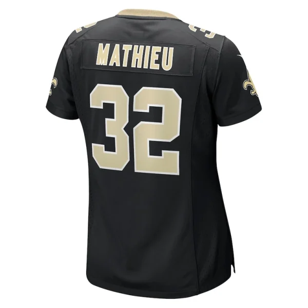 Tyrann mathieu new orleans saints nike womens player jersey Black L