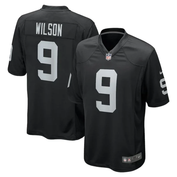 Tyree wilson las vegas raiders nike game jersey Black