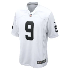 Tyree wilson las vegas raiders nike game jersey White M