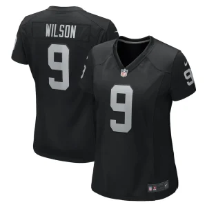 Tyree wilson las vegas raiders nike womens game jersey Black