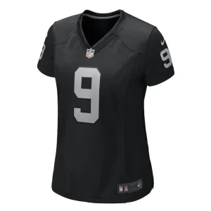 Tyree wilson las vegas raiders nike womens game jersey Black M