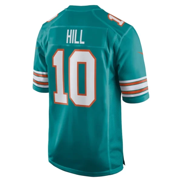Tyreek hill miami dolphins nike alternate game jersey Aqua L