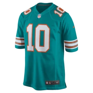 Tyreek hill miami dolphins nike alternate game jersey Aqua M